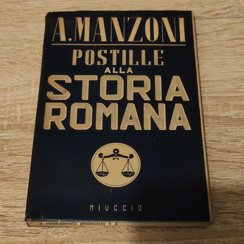 Manzoni postille alla - manzoni,,