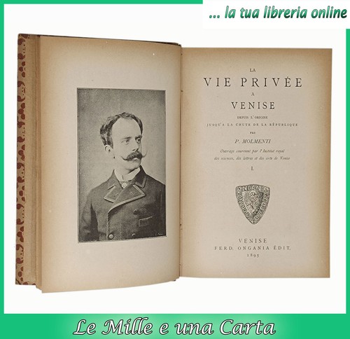 Libro antico storia venezia - storia,