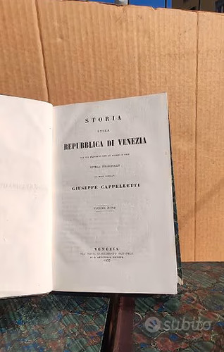 Libri antichi storia della - antichi,