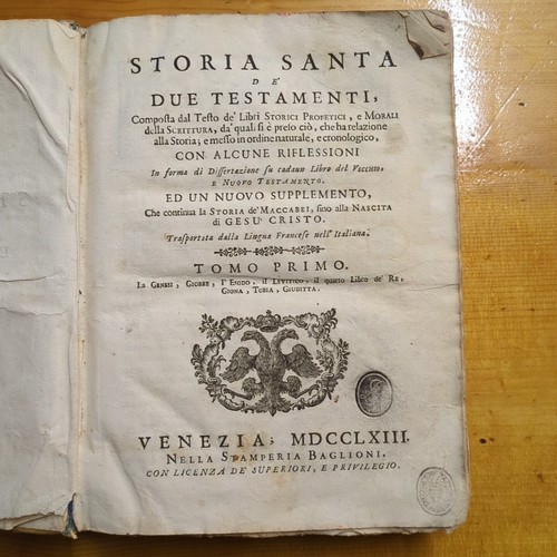 Storia santa dei due - storia,