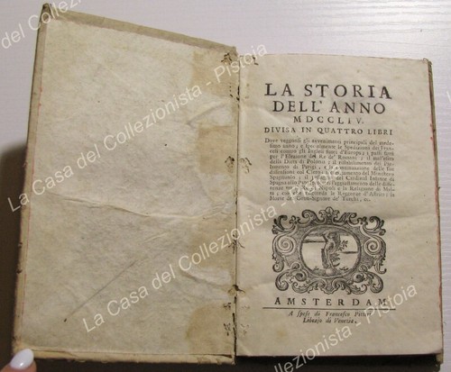 Storia dell anno - la, 1754.